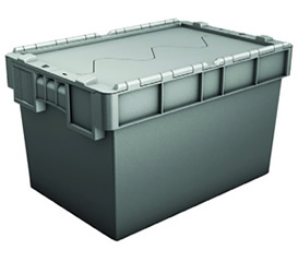 68L Plastic Security crate