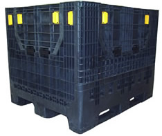 Foldable 800L Plastic Bin